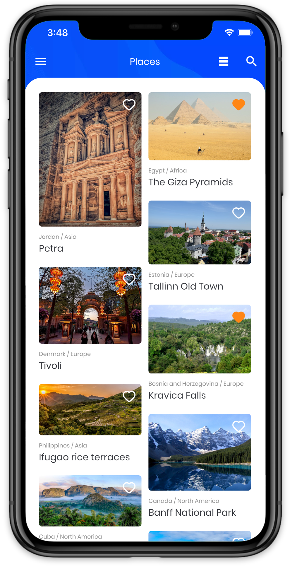 Screenshot on vojaGO on AppStore